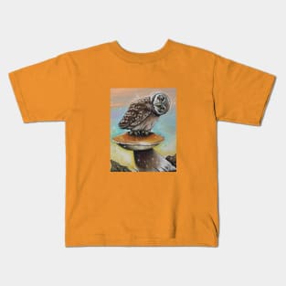 Pygmy Owl Bolete Kids T-Shirt